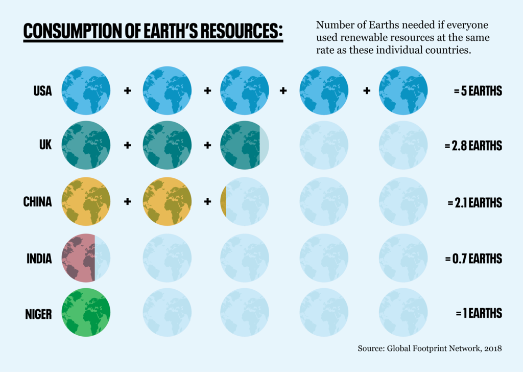 Consumption of Earth's Resources
