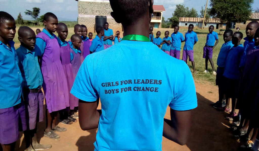 great shot of back logo Boys for change 2