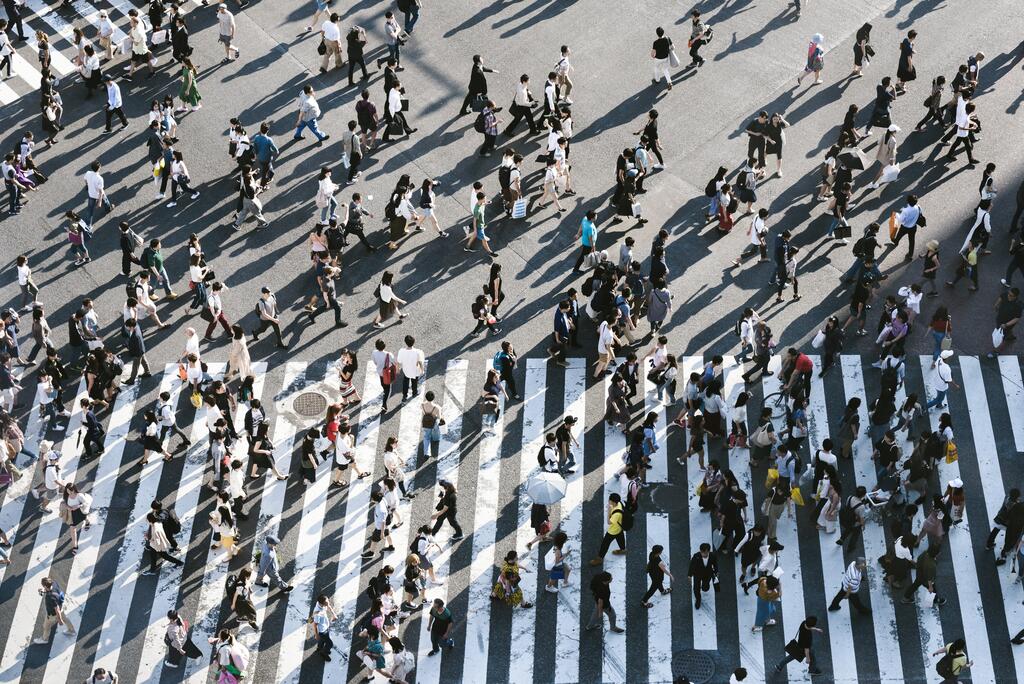 Crosswalk people