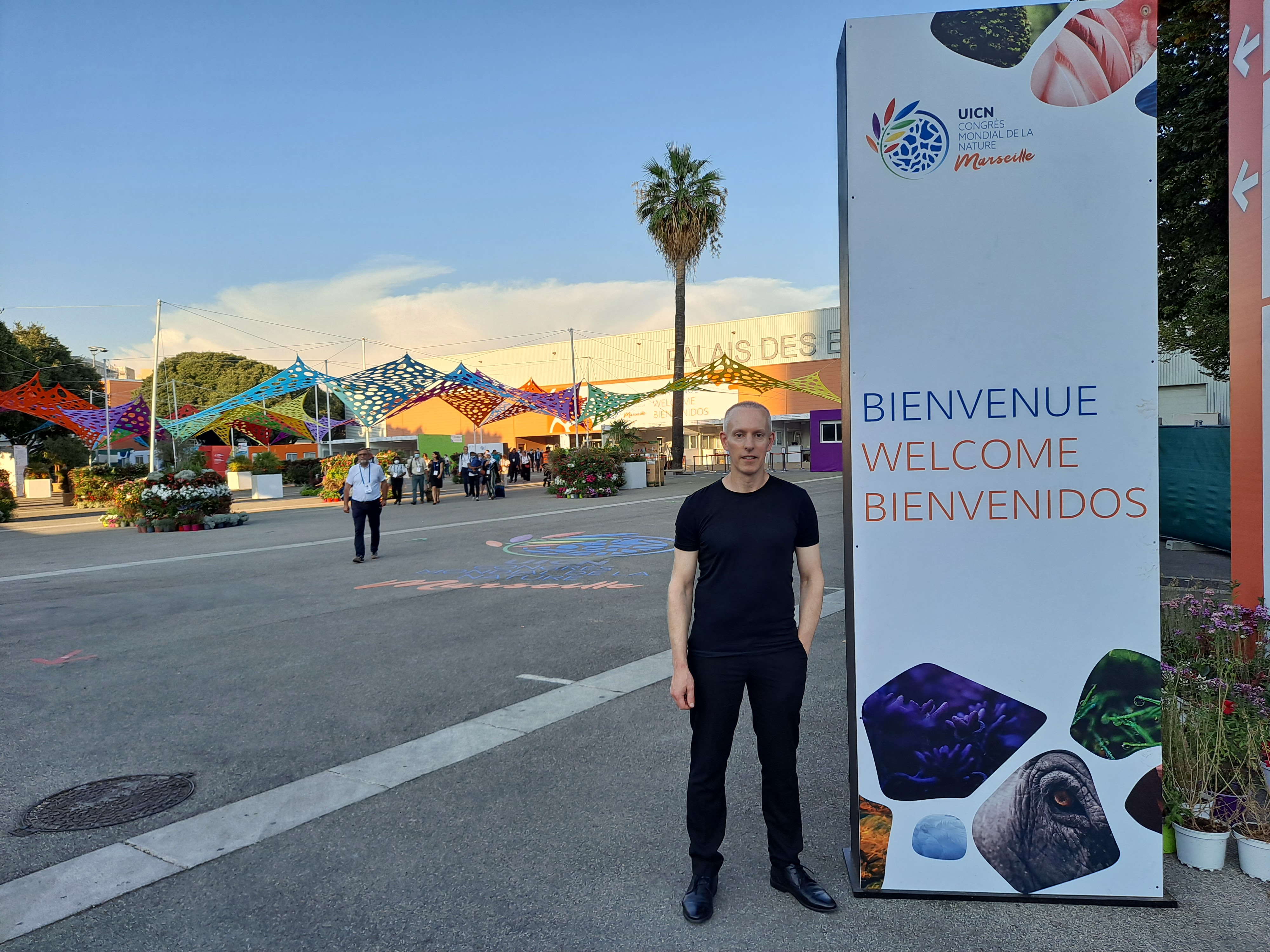 Andrew at IUCN Congress