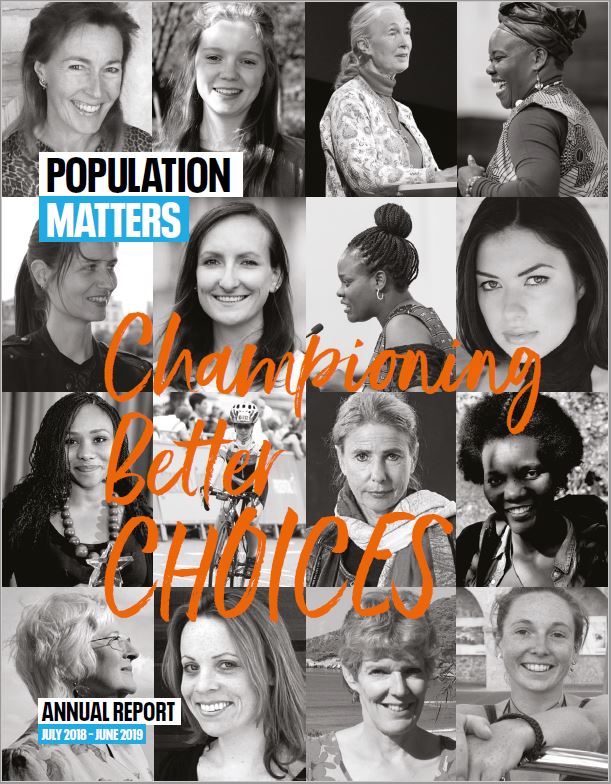 POPULATION MATTERS ANNUAL REPORT 2018-19