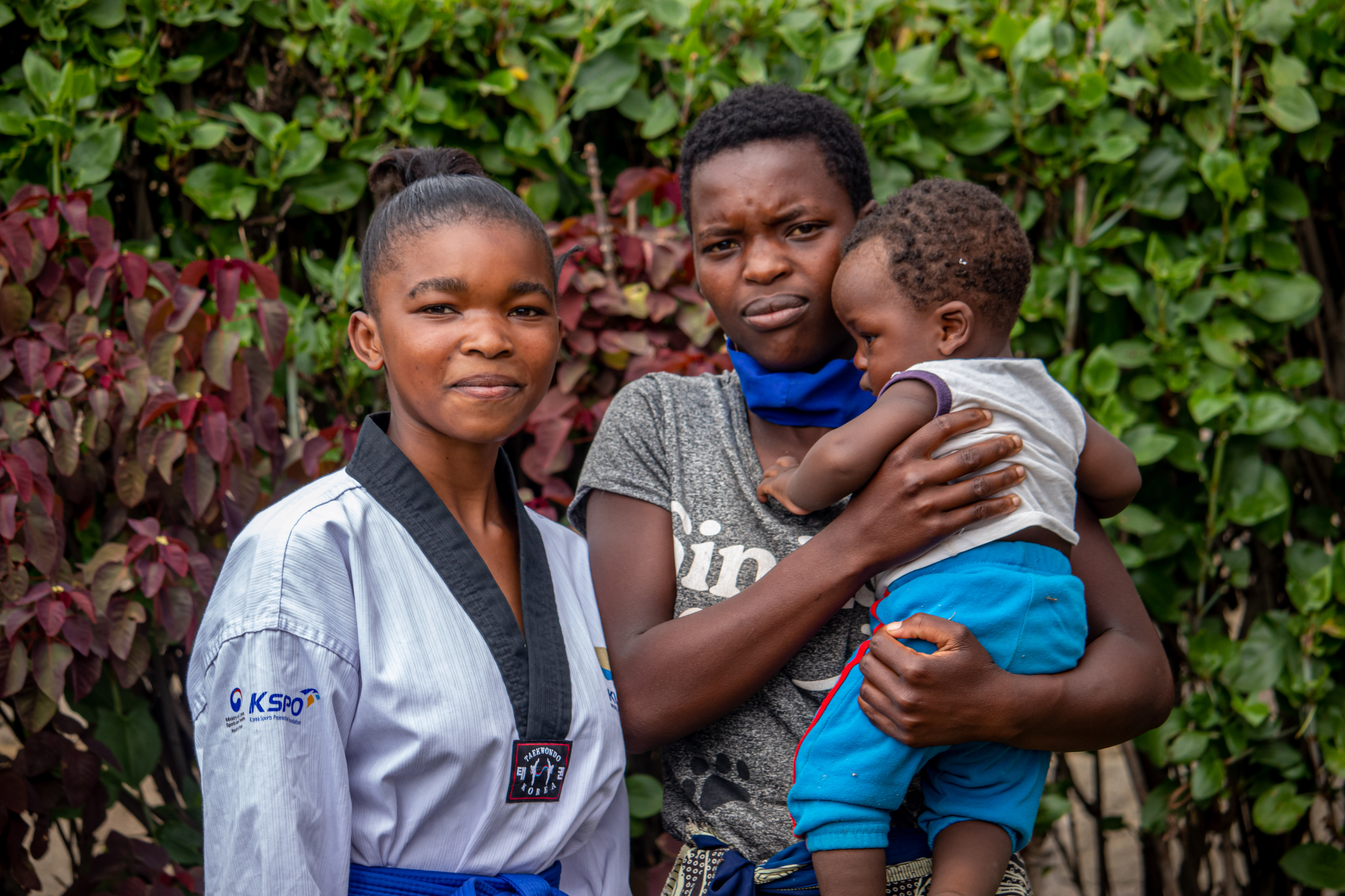 Natsiraishe with young mother