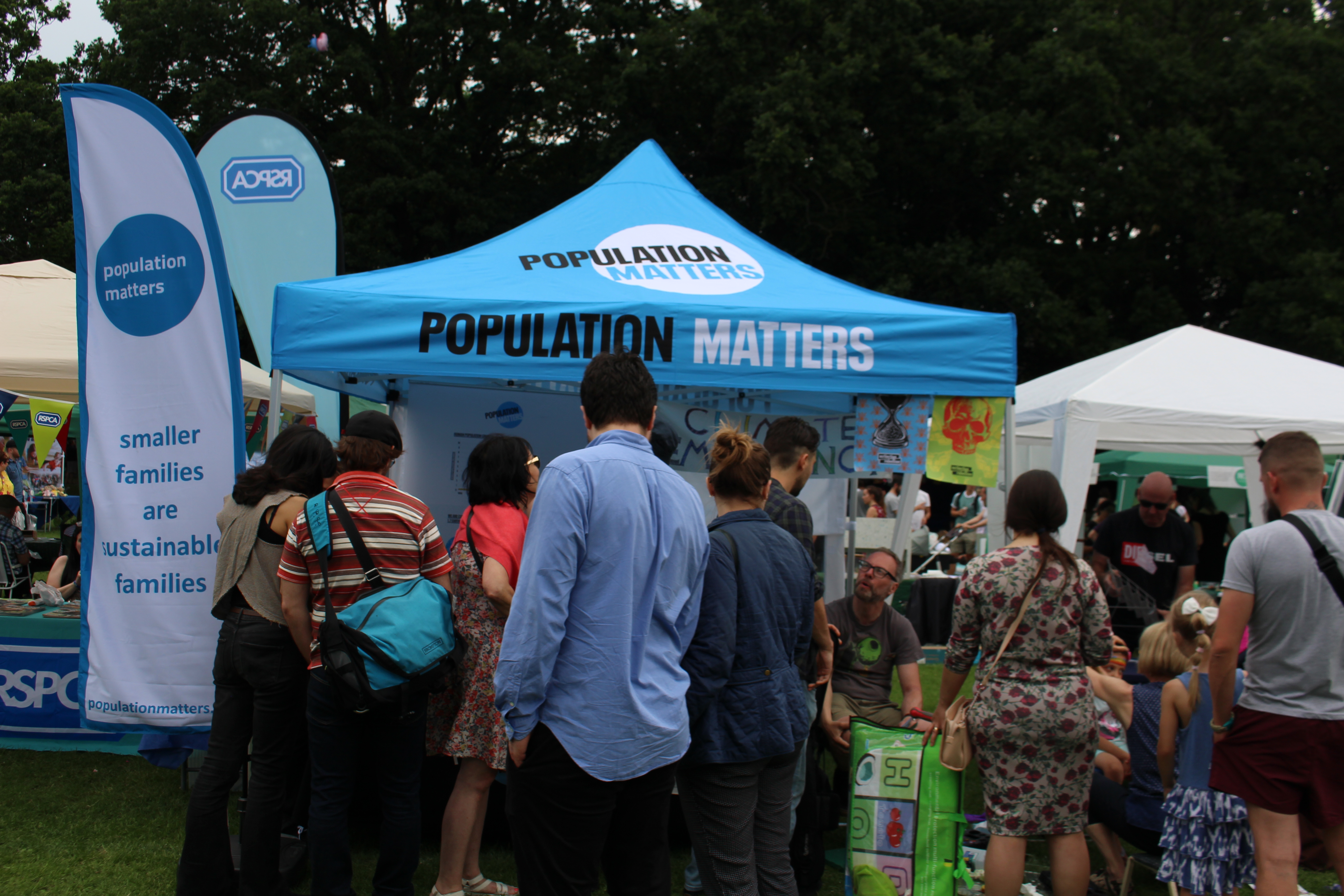 Population Matters Local Groups