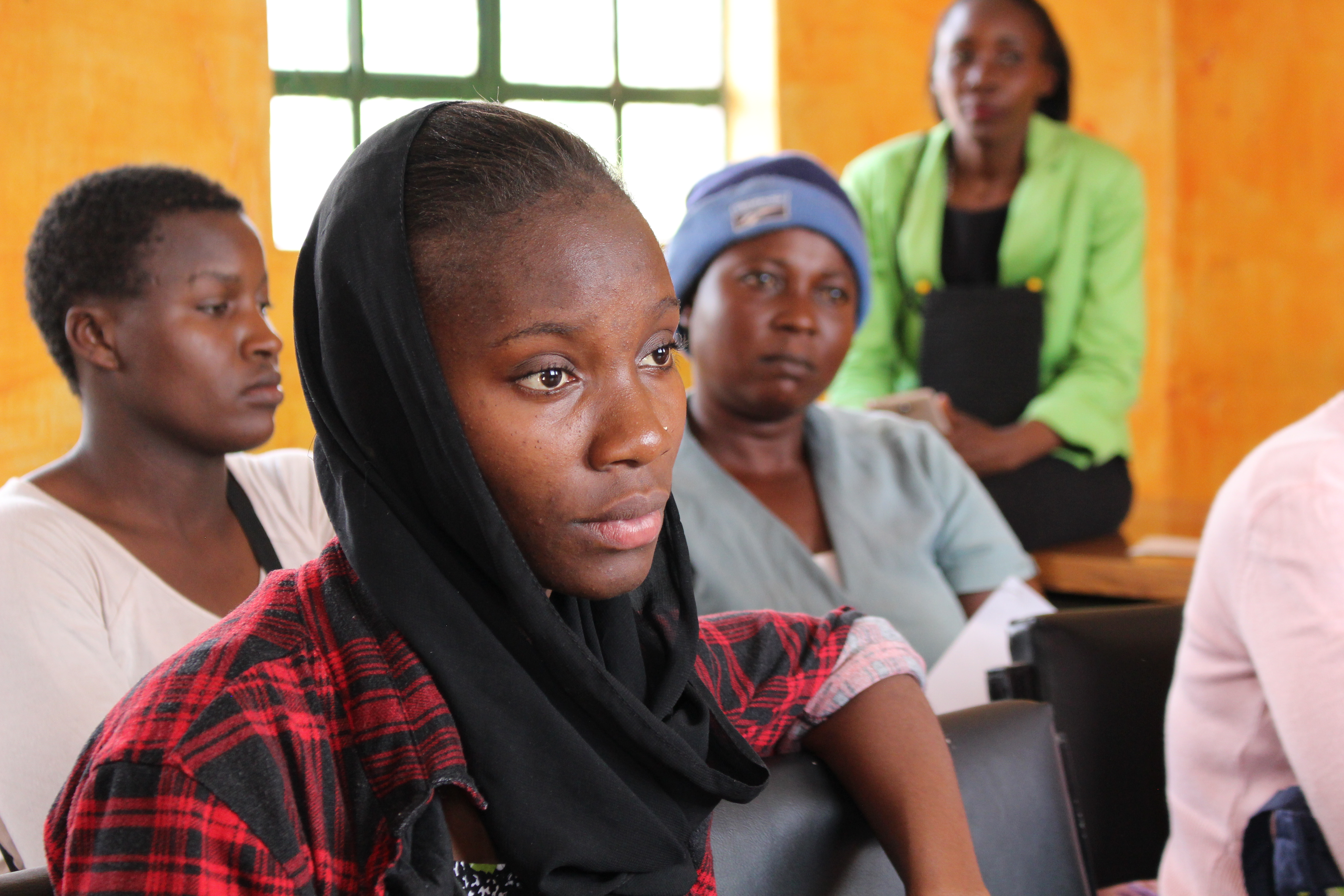 Young woman in Kibera