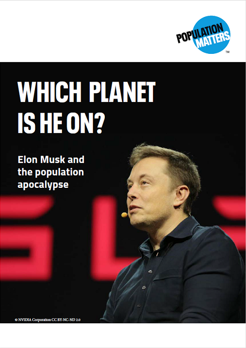 Which planet is he on? Elon Musk and the population apocalypse