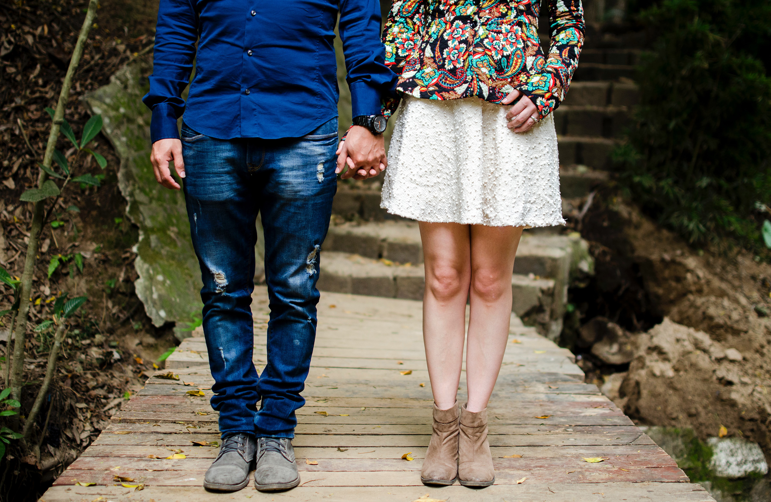 Couple standing