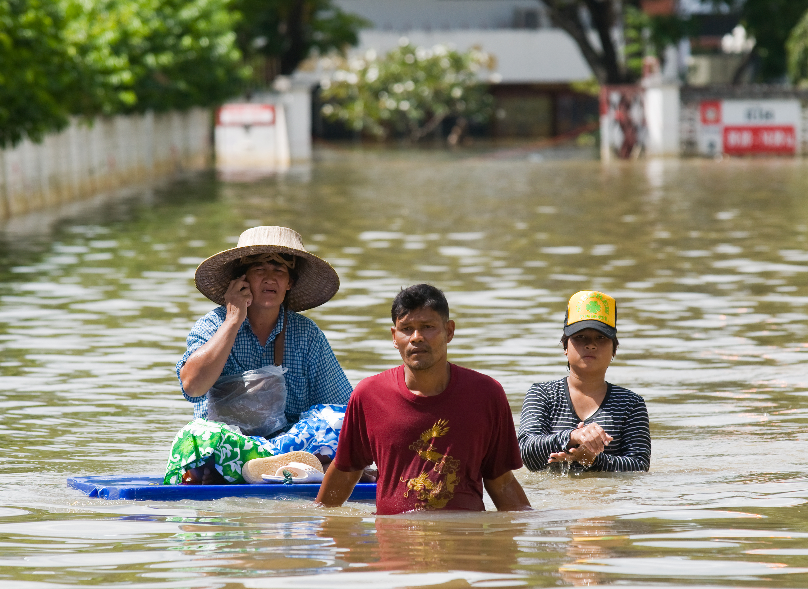 Climate change - flooding in Thailand