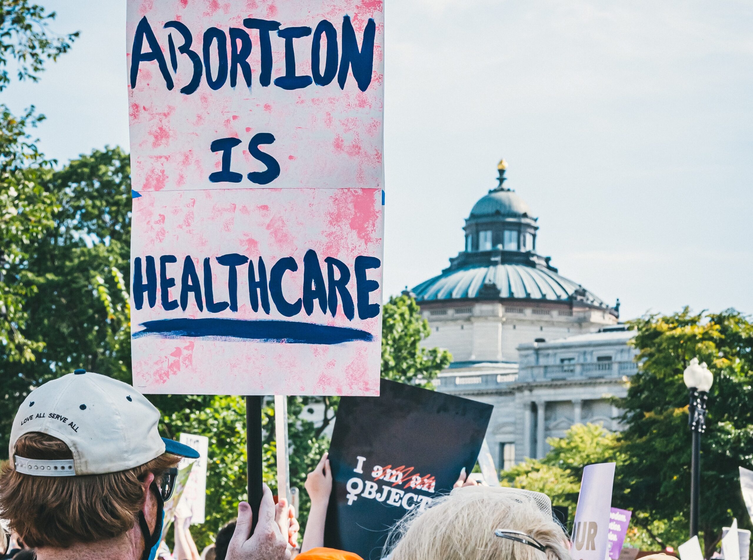 Protest for reproductive rights in the US