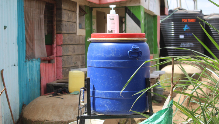 Ghetto Clean Handwashing Tank