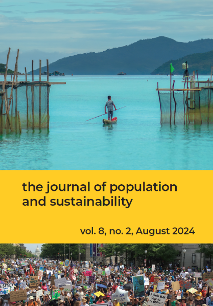 The Journal of Population and Sustainability, 8-2, August 2024