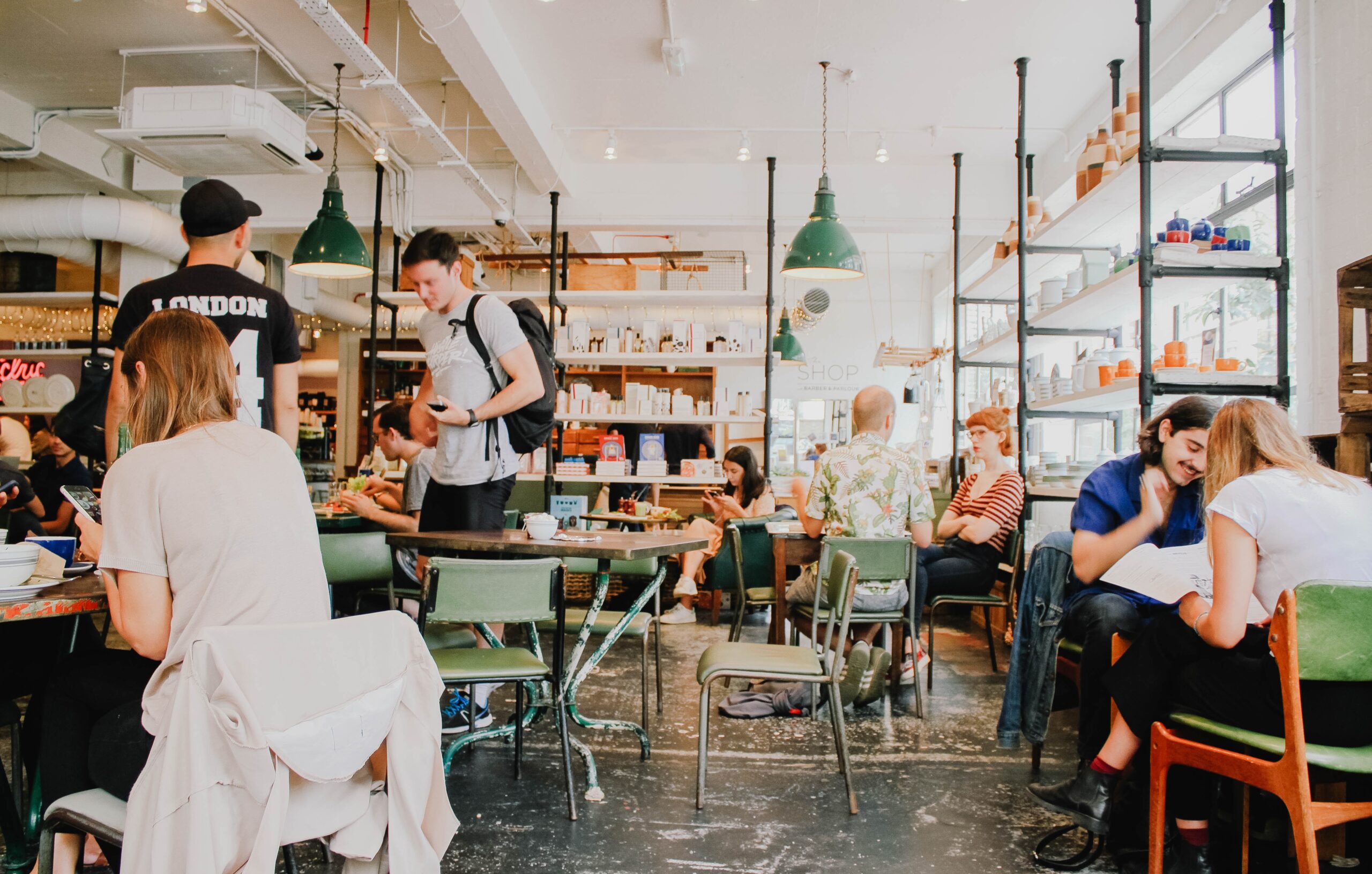 Cafe scene