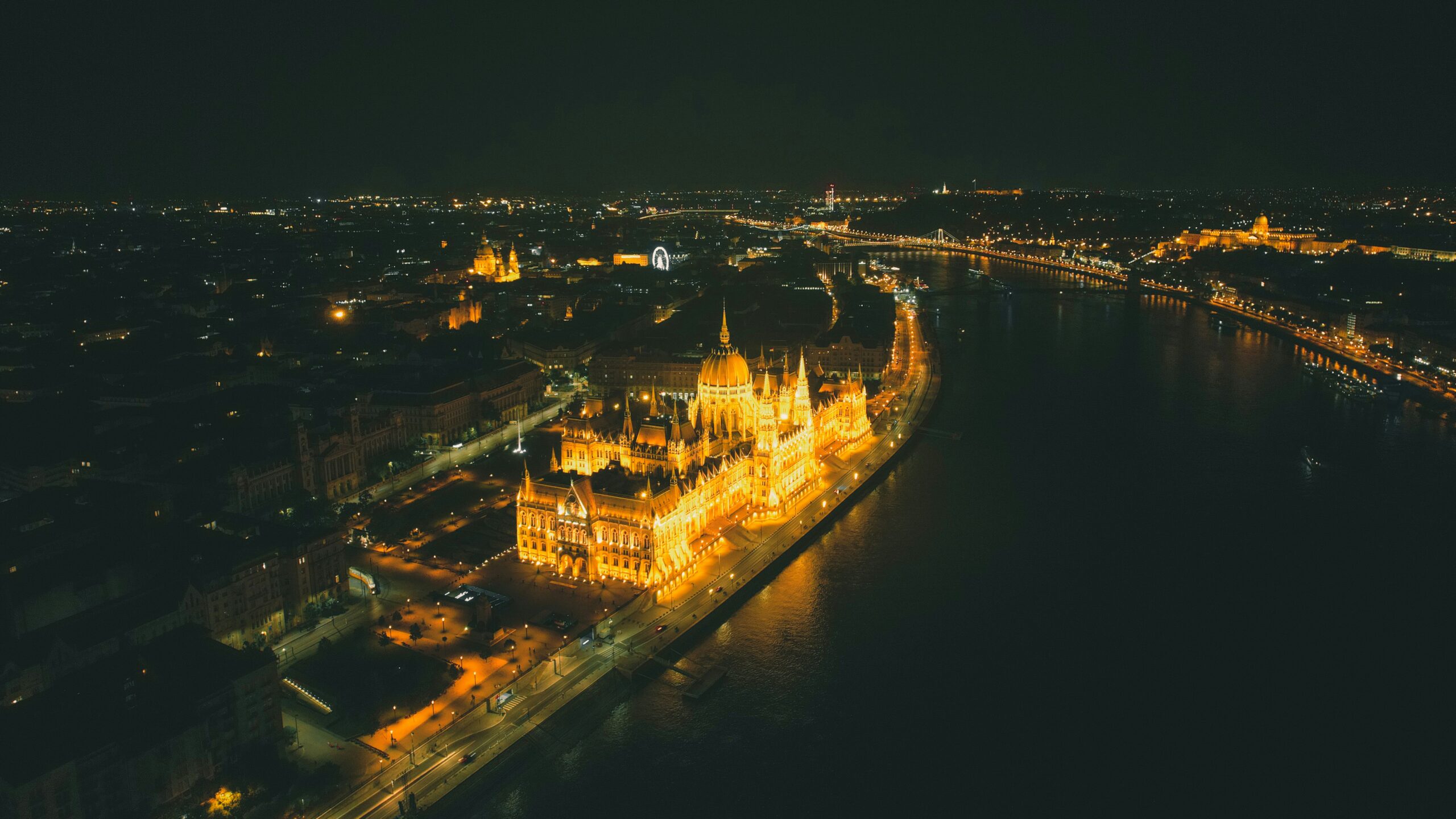 Budapest at night