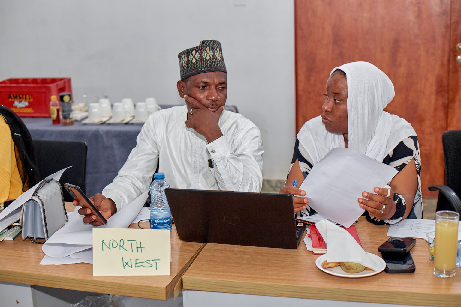 Maryam Madi reflecting on population dialogue findings